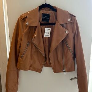 Faux Leather Jacket